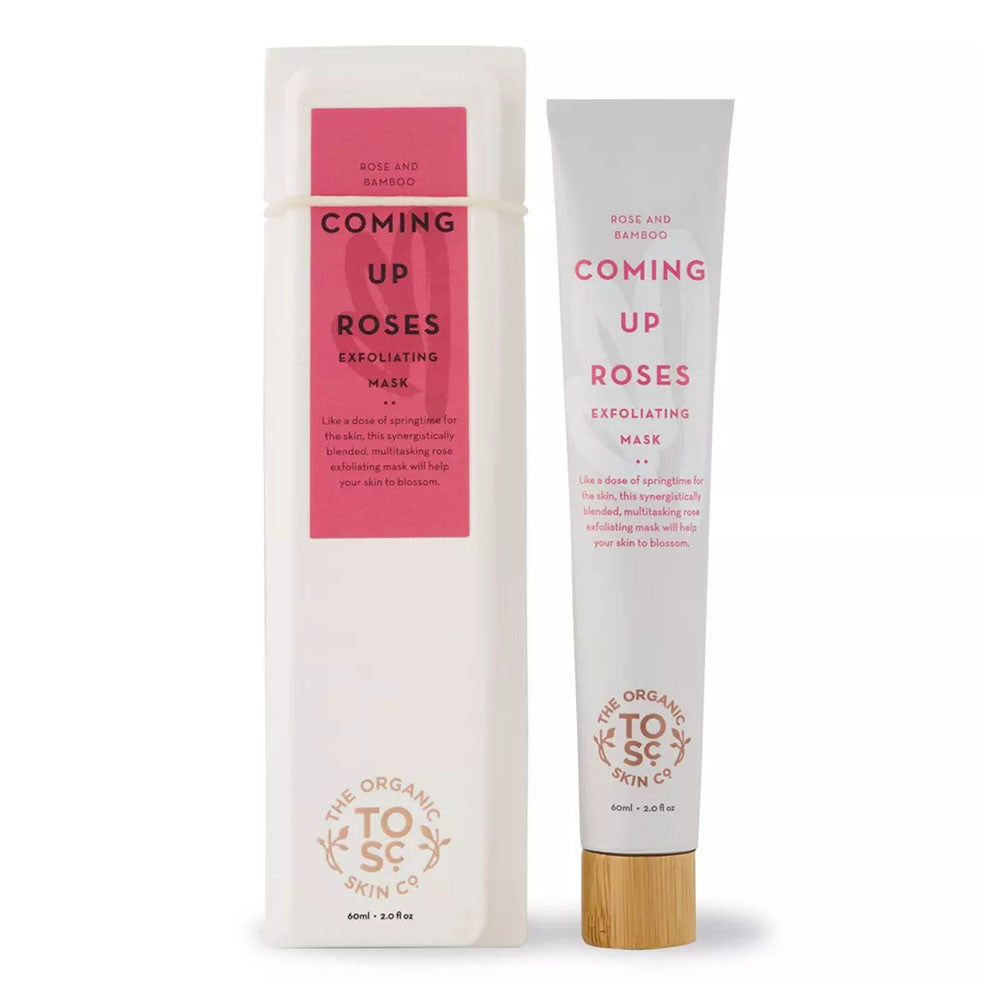 The Organic Skin Co Coming Up Roses Exfoliating Face Mask, 2 Oz